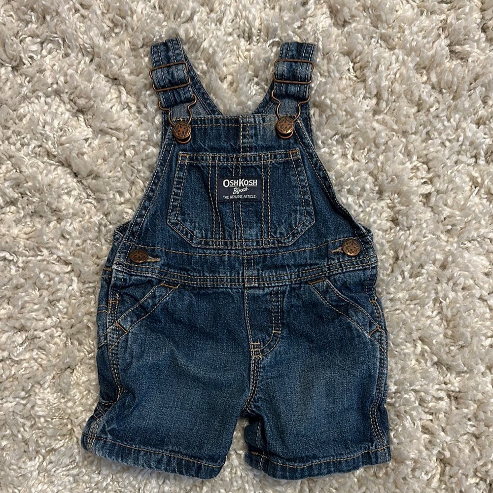 OshKosh B'gosh Blue Denim Overalls